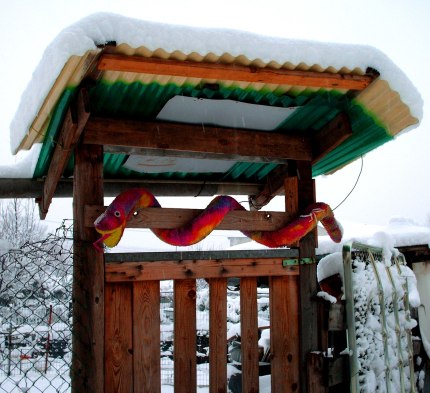 Nevica agli orti. gennaio 2005